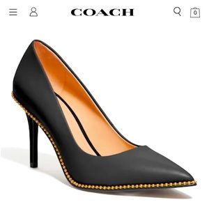 NWT Coach Waverly Navy Pump (size 9)